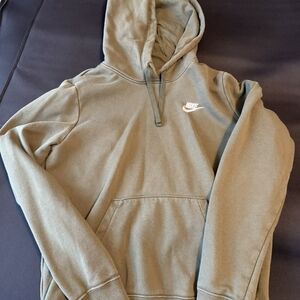 Nike Olive Hoodie Size M